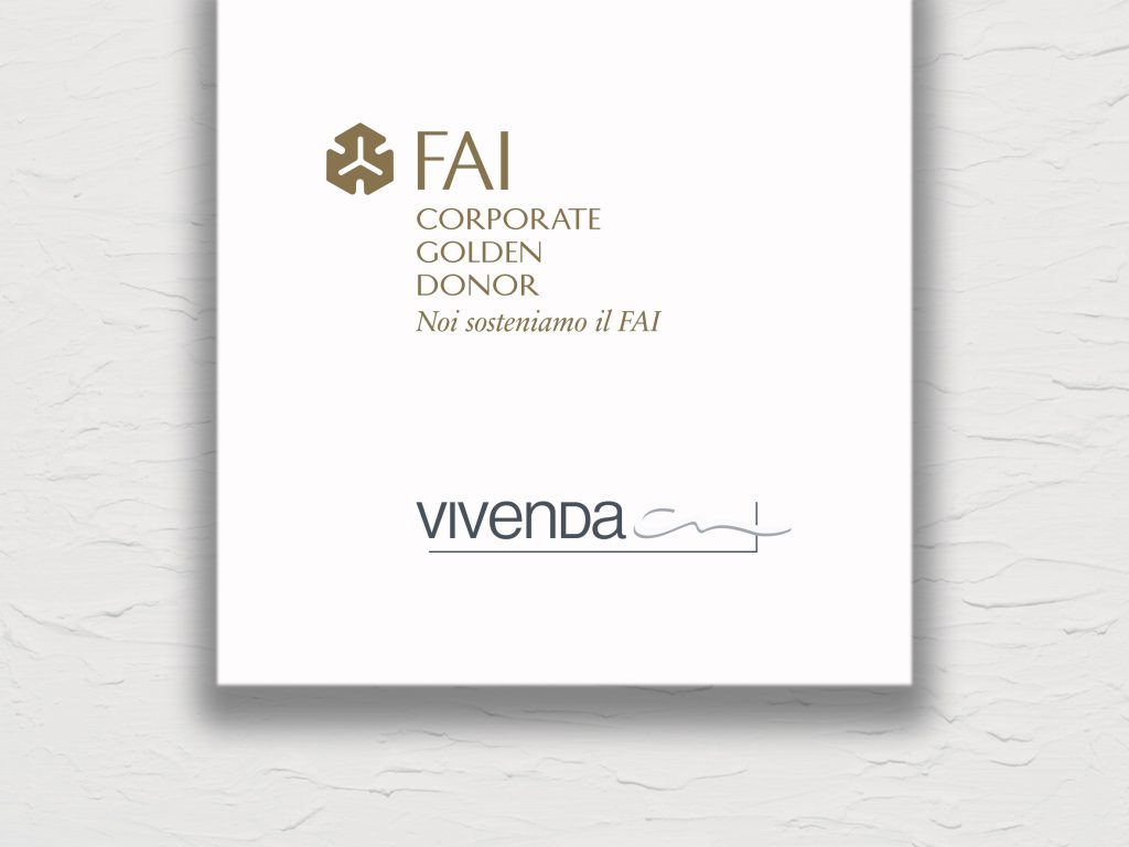 Vivenda quest’anno ha deciso di sostenere il FAI - Fondo per l’Ambiente Italiano attraverso l'adesione al programma di membership aziendale Corporate Golden Donor.